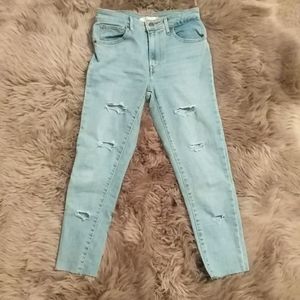Levi's 721 high rise jeans